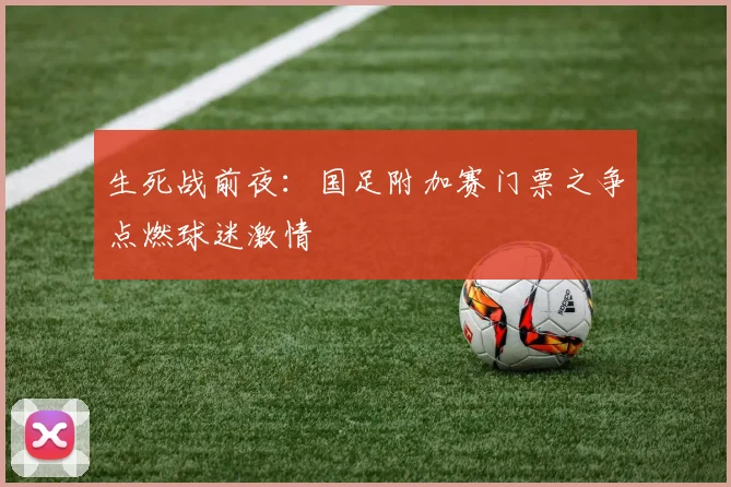 生死战前夜：国足附加赛门票之争点燃球迷激情